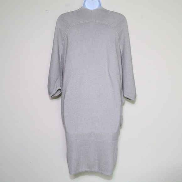 The Group BABATON Gray Cotton Knit Javier Cocoon Cardigan Sweater Women's 2XS/XS - Picture 6 of 11